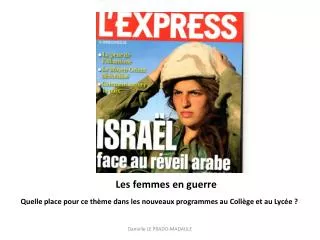 les femmes en guerre