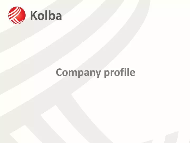 company profile