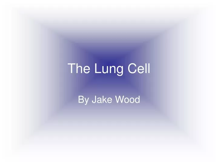 the lung cell