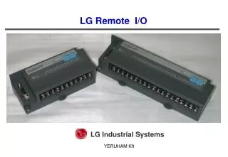 LG Remote I/O