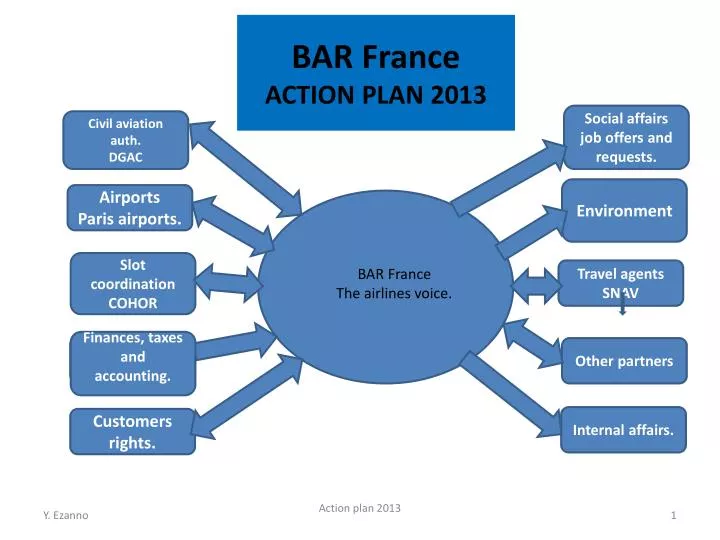 bar france action plan 2013