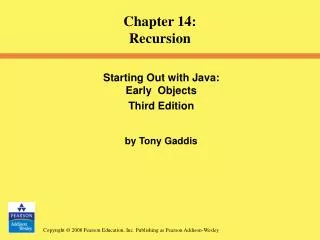 Starting Out with Java: Early Objects Third Edition by Tony Gaddis