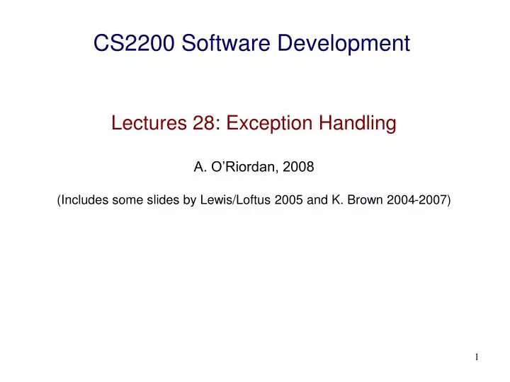 cs2200 software development
