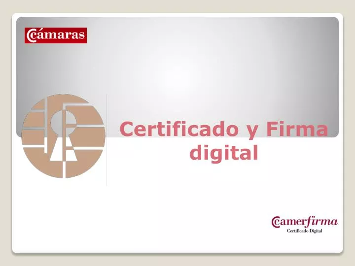 certificado y firma digital