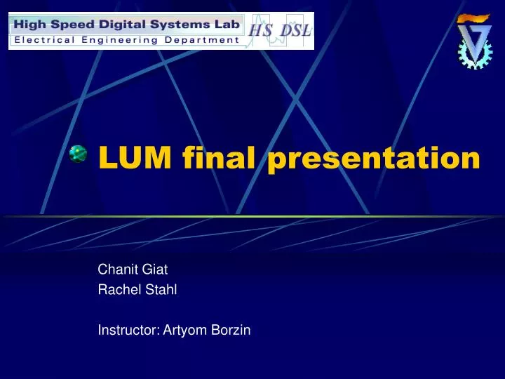lum final presentation