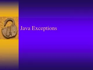 Java Exceptions