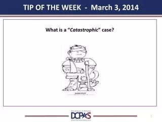 TIP OF THE WEEK - March 3, 2014