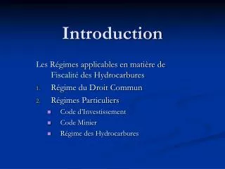 introduction