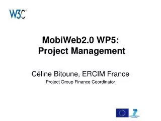 MobiWeb2.0 WP5: Project Management