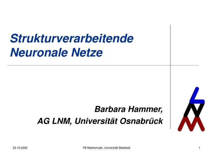 strukturverarbeitende neuronale netze