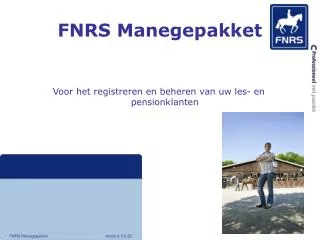 fnrs manegepakket