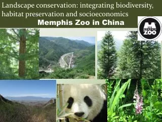 Landscape conservation: integrating biodiversity, habitat preservation and socioeconomics