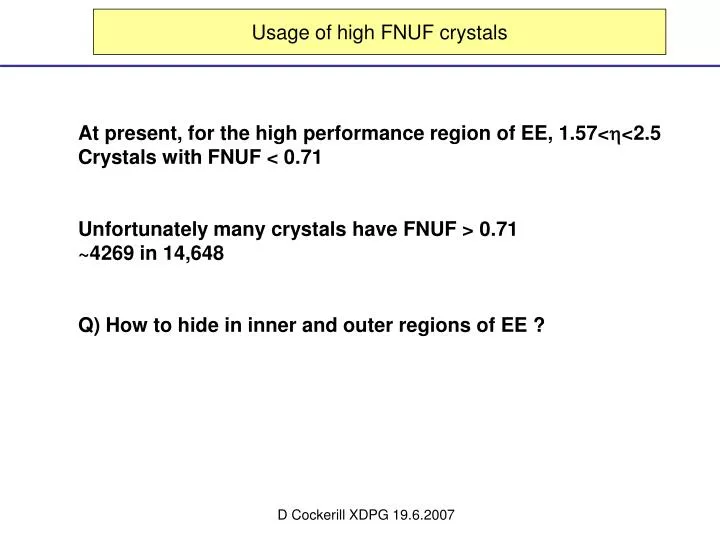 usage of high fnuf crystals