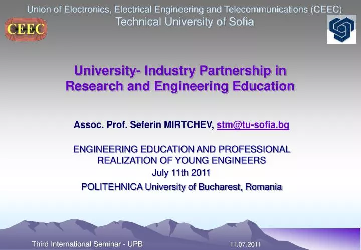 university industry partnership in research and engineering education