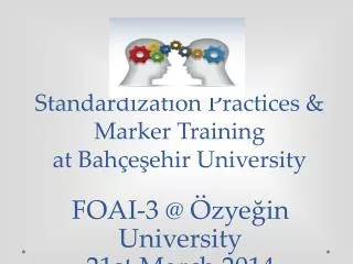foai 3 @ zye in university 21st march 2014