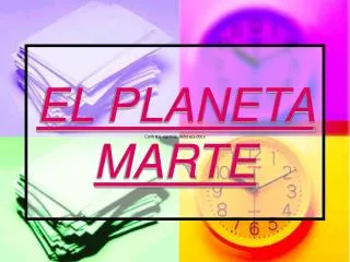 el planeta marte