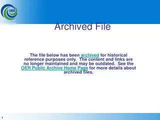 Archived File