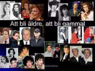 att bli ldre att bli gammal