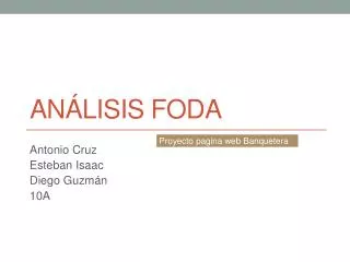 an lisis foda