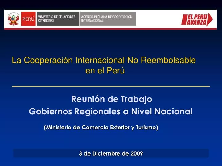 reuni n de trabajo gobiernos regionales a nivel nacional