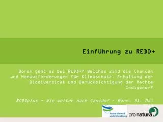 einf hrung zu redd