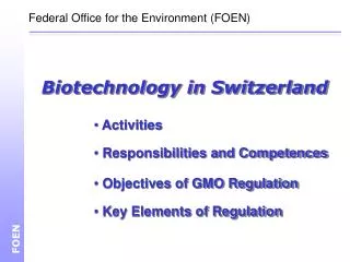 Biotechnology in Switzerland