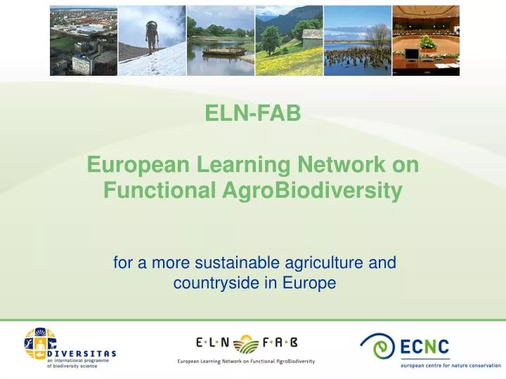eln fab european learning network on functional agrobiodiversity