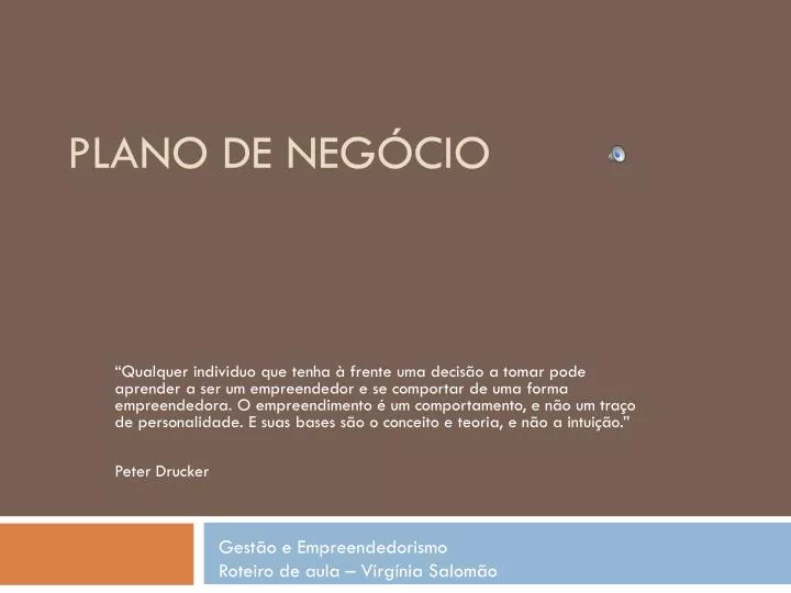 plano de neg cio