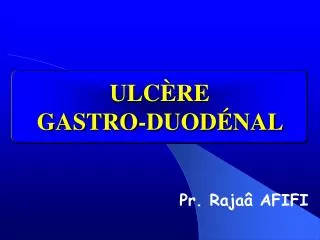 ulc re gastro duod nal