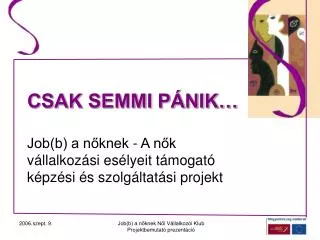 csak semmi p nik