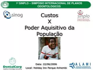 custos x poder aquisitivo da popula o
