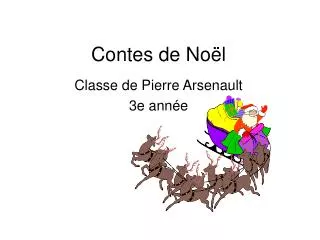 contes de no l