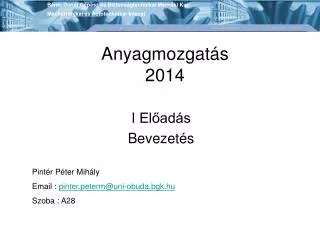 anyagmozgat s 2014