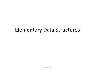 elementary data structures