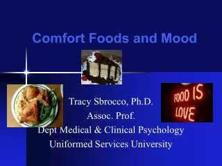 Comfort Foods and Mood