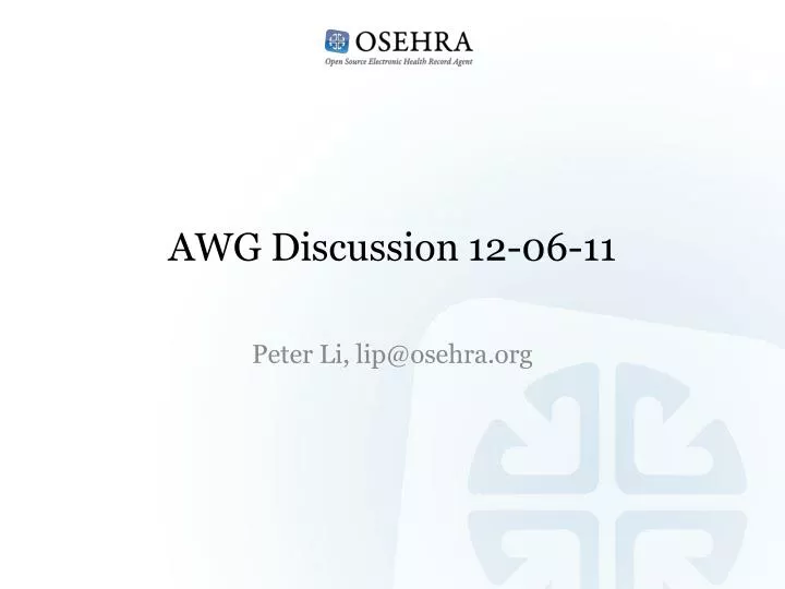 awg discussion 12 06 11