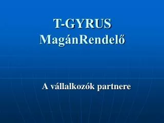 a v llalkoz k partnere