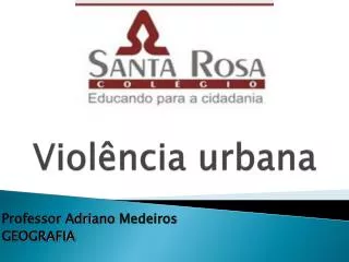 viol ncia urbana