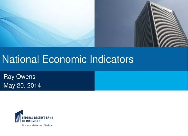 national economic indicators