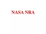 NASA NRA