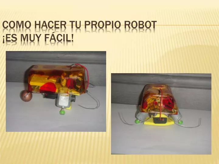 como hacer tu propio robot es muy f cil