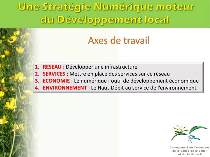 une strat gie num rique moteur du d veloppement local