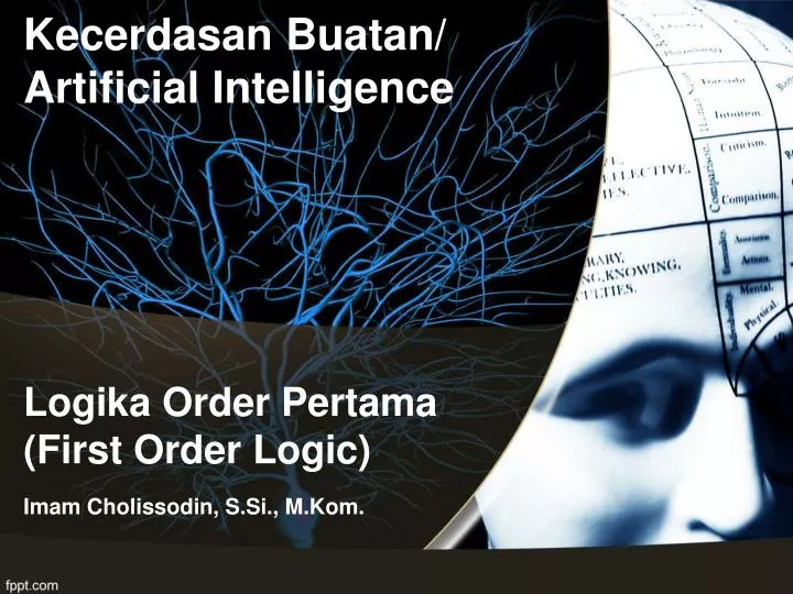 l ogika order pertama first order logic