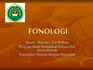 fonologi
