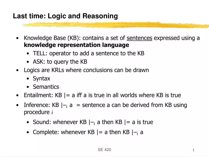 last time logic and reasoning