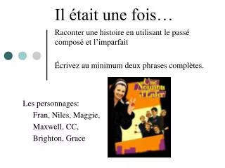 il tait une fois