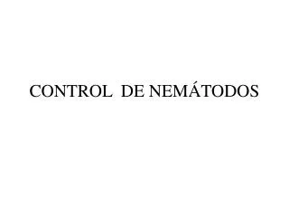 control de nem todos