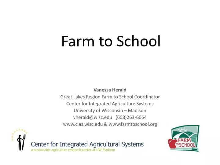 farm to school