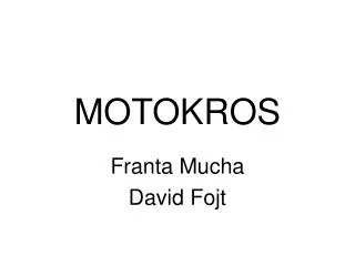 MOTOKROS