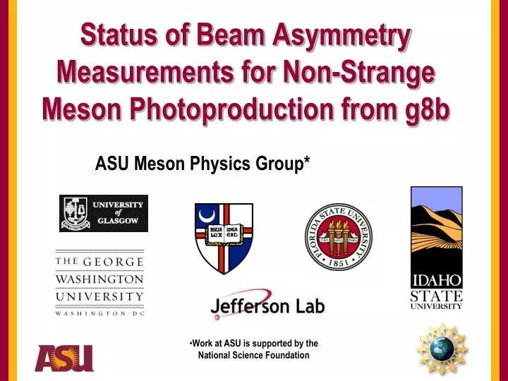 status of beam asymmetry measurements for non strange meson photoproduction from g8b